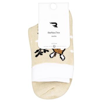 ReflexTex Bears High Terry Women's Socks s.36-39 Beige - buy, prices for Auchan - photo 1