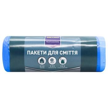 Пакеты для мусора Metro Professional с затяжками 60л 30шт