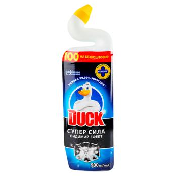 Duck Superpower Visible Effect Toilet Bowl Cleaner 900ml - buy, prices for Vostorg - photo 1