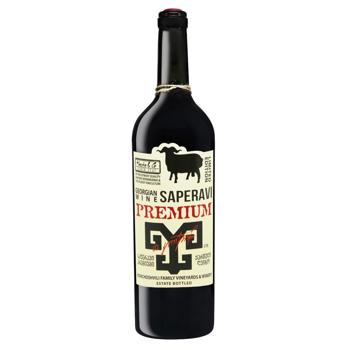 Вино Koncho&Co Saperavi Premium красное полусухое 13,5% 0,75л