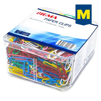 Sigma Color Paper Clips 32mm 700pcs