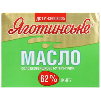 Масло Яготинское сладкосливочное бутербродное 62% 180г - купить, цены на ЕКО Маркет - фото 2