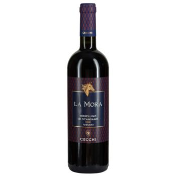 Вино Cecchi LA MORA MORELLINO 0,75л сухе черв. 13% Італія - купить, цены на КОСМОС - фото 1