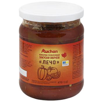 Auchan Lecho Vegetable Appetizer 470g