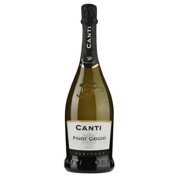 Canti Pinot Grigio Brut Blanc Sparkling Wine 11% 0.75l - buy, prices for Ideal - photo 1
