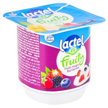 Lactel Fruity Red Berries Milk Dessert 1.3% 125g - buy, prices for Za Raz - photo 2