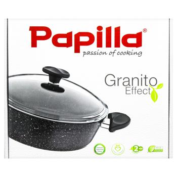 Papilla Granite Effect Aluminum Casserole with Lid 28cm - buy, prices for - photo 2