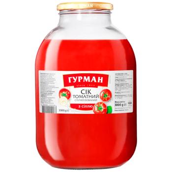 Сік Гурман томатний 3л - купити, ціни на Торба - фото 1
