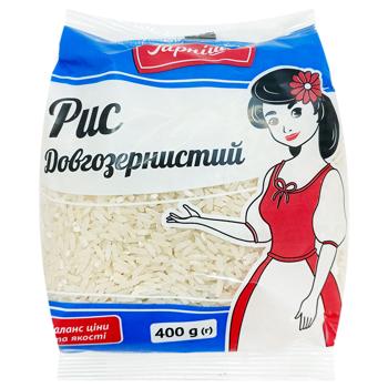 Рис Гарніша довгозернистий 400г - купити, ціни на Чудо Маркет - фото 1