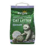 Наповнювач бентонітовий Regis для котячого туалету з лавандою 5кг
