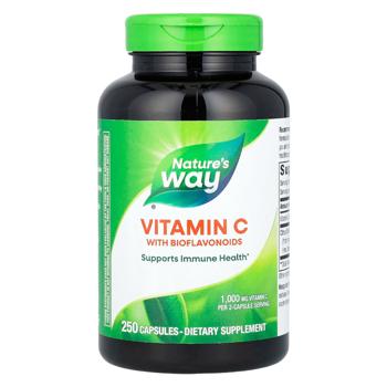 Nature's Way Vitamin С with Bioflavonoids 1000mg 250 capsules