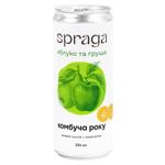 Комбуча Spraga Яблуко та груша 0,33л