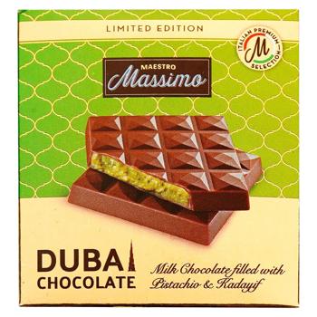 Дубайський шоколад Maestro Massimo 60г - купить, цены на Grono - фото 1