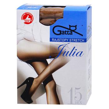 Колготи Gatta Julia Stretch 15den жіночі р.4 Golden - купити, ціни на - фото 2