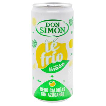 Don Simon Lemon Flavored Ice Tea 0.33l - buy, prices for NOVUS - photo 1