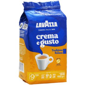 Кофе в зернах Lavazza Crema e Gusto Tradizione Italiana 1кг - купить, цены на - фото 3
