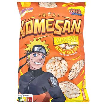Чипси рисові Ultra Pop Naruto зі смаком сиру 60г - купити, ціни на КОСМОС - фото 1