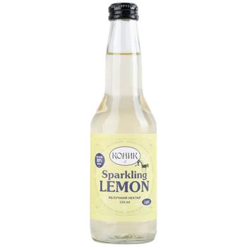 Нектар газований Коник Sparkling Lemon яблучний 0,33л - купити, ціни на Епіцентр FOOD - фото 1