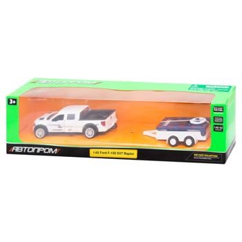 Avtoprom Ford F-150 Truck Toy with Trailer 43009TR