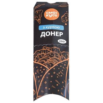 Донер с курицей 250г - купить, цены на Чудо Маркет - фото 1