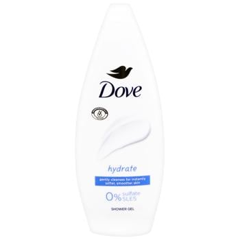 Гель для душа Dove Hydrate 250мл - купить, цены на Auchan - фото 1