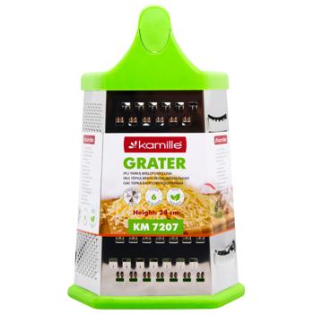 Kamille Stainless Steel Hexagonal Grater - buy, prices for Supermarket "Kharkiv" - photo 6