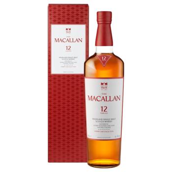 Виски The Macallan Sherry Cask 12 лет 40% 0,7л