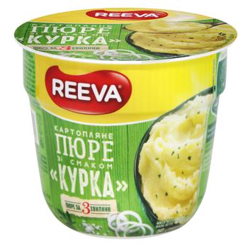 Reeva Chicken Potatoes Puree 40g - buy, prices for COSMOS - photo 1