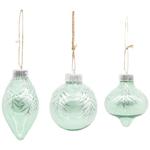 Actuel Olive Green Christmas Tree Ball 7.8-11.8cm in assortment