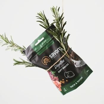 Savory Snack for Cats with Duck and Thyme for Sensitive Digestion 50g - buy, prices for MasterZoo - photo 2