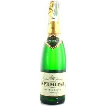 champagne krimgrad 12.5% 750ml glass bottle Ukraine - buy, prices for - photo 4