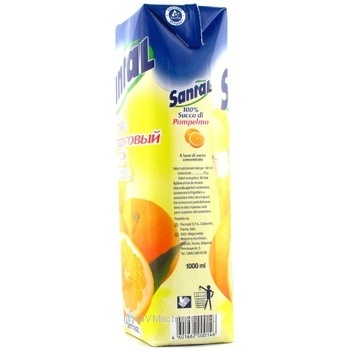 juice santal grapefruit 1000ml tetra pak - buy, prices for - photo 9