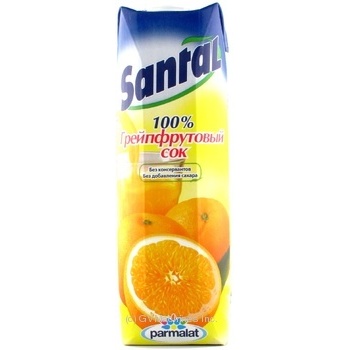 juice santal grapefruit 1000ml tetra pak - buy, prices for - photo 2