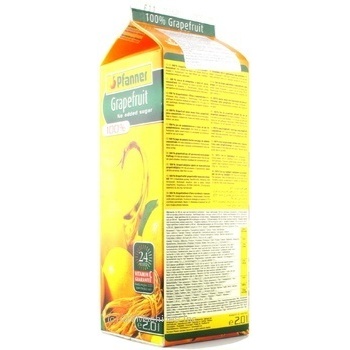 Juice Pfanner grapefruit tetra pak 2000ml Austria - buy, prices for - photo 3