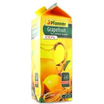 Juice Pfanner grapefruit tetra pak 2000ml Austria - buy, prices for - photo 2