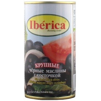Маслини з кісточкою Iберiка 360г купити, ціни на МегаМаркет - фото 1