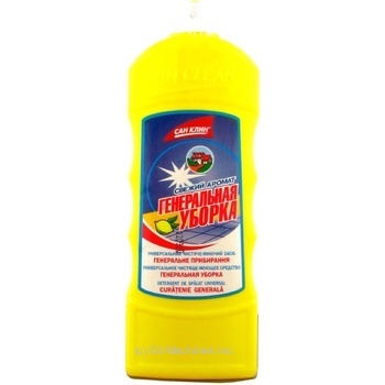 San Clean General Cleaning Cleanser Lemon 500g - buy, prices for NOVUS - photo 7