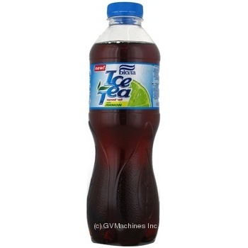Non-alcoholic non-carbonated pasteurized drink Biola Ice Tea black tea with lemon taste 920ml plastic bottle Ukraine - buy, prices for MegaMarket - photo 1