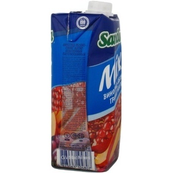 Clarified pasteurized nectar Sandora grape-apple-pomegranate tetra pak 500ml Ukraine - buy, prices for - photo 6