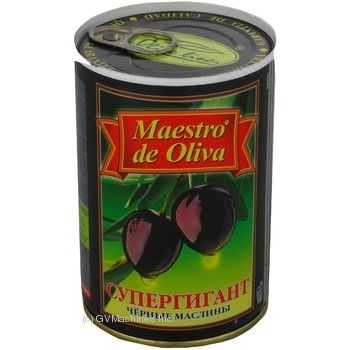Маслини Maestro de Oliva Супергігант з/к ж/б 425г купити, ціни на МегаМаркет - фото 5