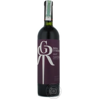 Wine saperavi Guliev wine Private import red dry 12% 750ml glass bottle Ukraine - buy, prices for MegaMarket - photo 1