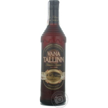 Liquor Vana tallinn Old tallinn 50% 500ml glass bottle Estonia - buy, prices for MegaMarket - photo 1