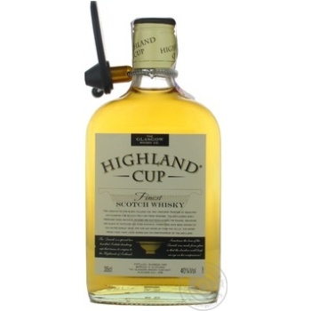 Whiskey Highland cup 40% 350ml glass bottle Scotland England - buy, prices for MegaMarket - photo 7