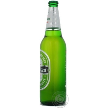 Pasteurized lager Heineken glass bottle 5%alc 650ml Holland - buy, prices for NOVUS - photo 2