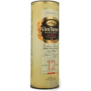 Віскі Glen Turner 12yo Box 40% 0.7л х6 купить, цены на МегаМаркет - фото 5