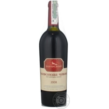 Wine Bakhchysaray 13% 750ml glass bottle Ukraine - buy, prices for NOVUS - photo 1