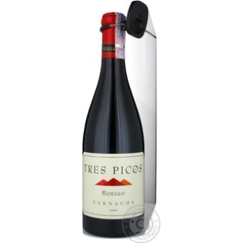 Wine Borsao Tres picops red dry 14.5% 2006year 750ml Spain - buy, prices for MegaMarket - photo 2