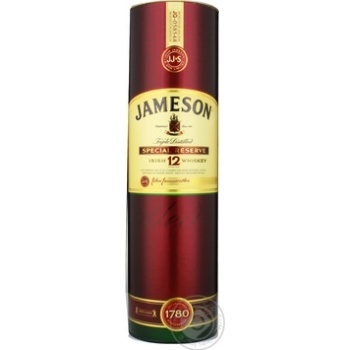 Віскі Jameson 40% 12років в металевому тубусі 0,7л - купити, ціни на - фото 11