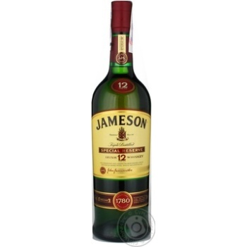 Віскі Jameson 40% 12років в металевому тубусі 0,7л - купити, ціни на - фото 19