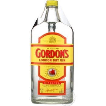 gin gordon's 47.3% 2000g glass bottle United Kingdom - buy, prices for - photo 2